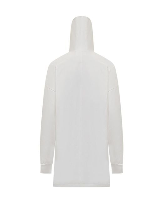 Isabel Marant White Isabel Marant Étoile Logo Printed Drawstring Hoodie
