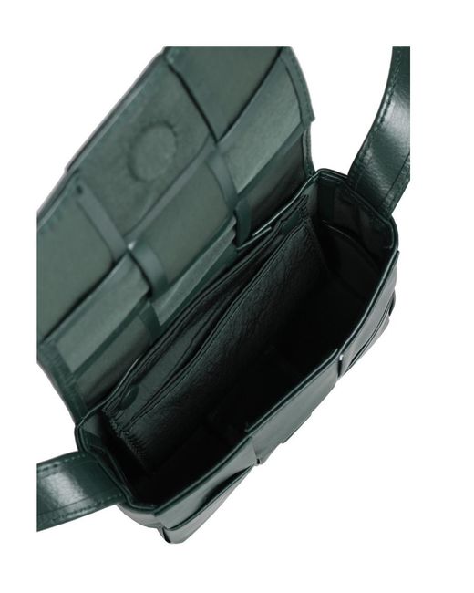 Bottega Veneta Green Mini Cassette Shoulder Bag for men