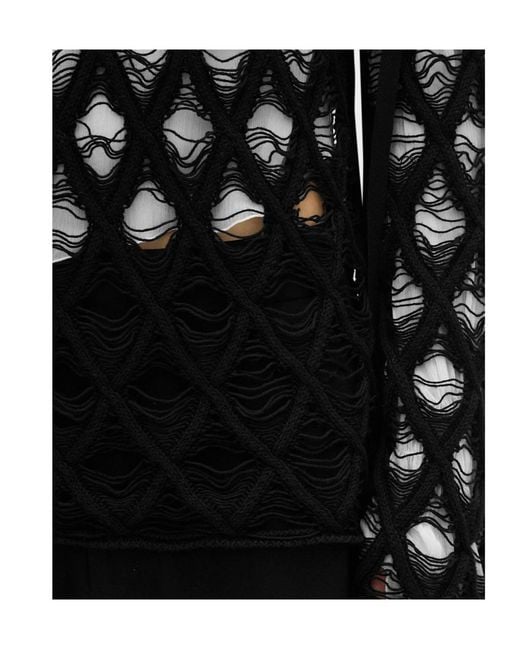 Ann Demeulemeester Black Izabel Sweater