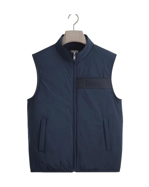 Dior Blue Down Vest for men