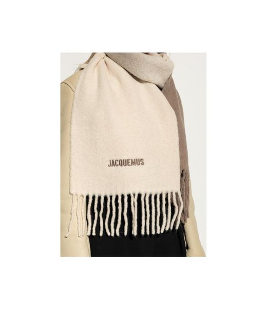 Jacquemus Natural The Moisson Scarf for men