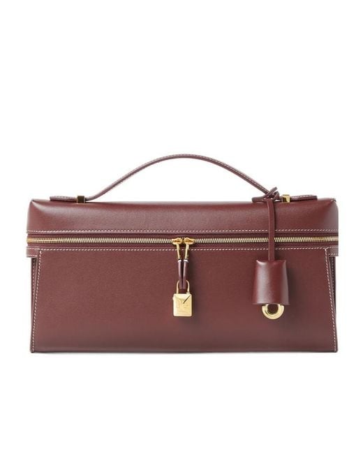 Loro Piana Red Extra Clutch L29