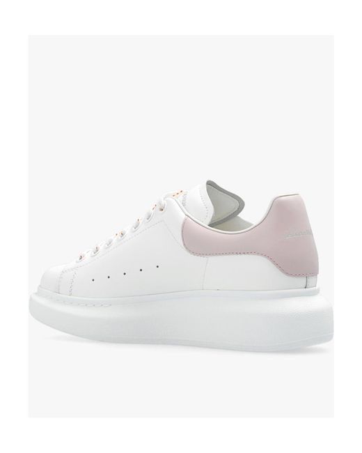 McQueen White Oversized Low-Top Sneakers