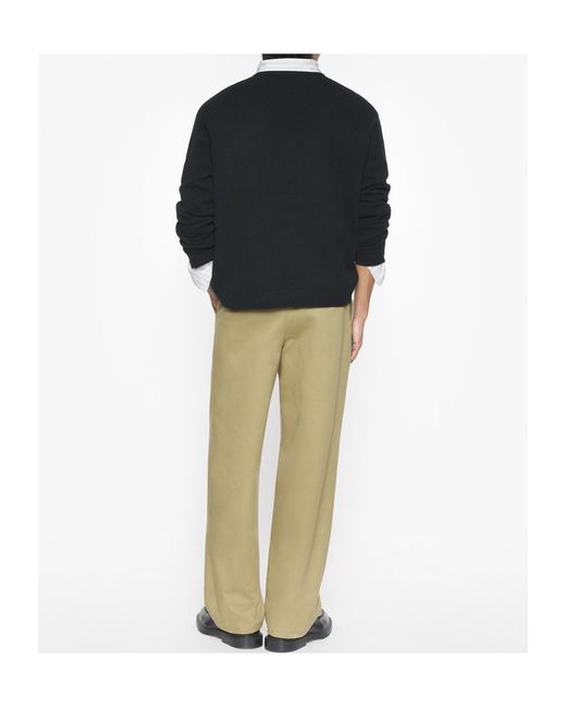 Maison Kitsuné Black Maison Kitsuné Fox Head Intarsia Jumper for men