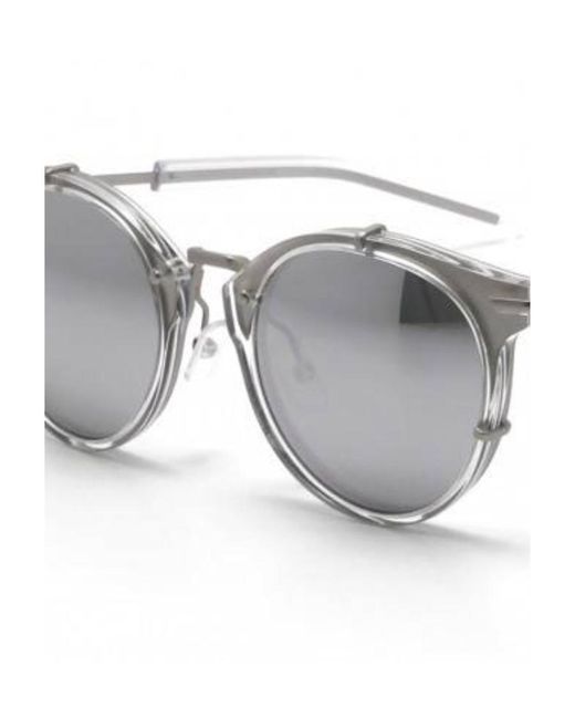 Dior White Logo Sunglasses