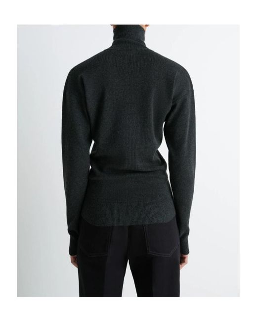 Lemaire Black Buttoned Fitted Cardigan