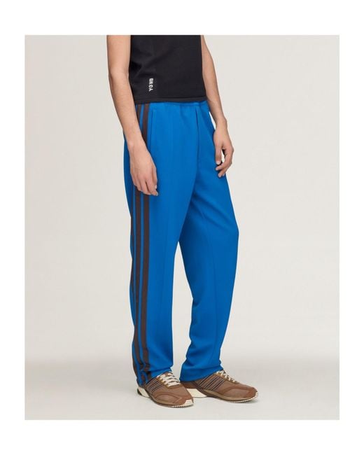 Y-3 Blue X Wales Bonner End Pants for men