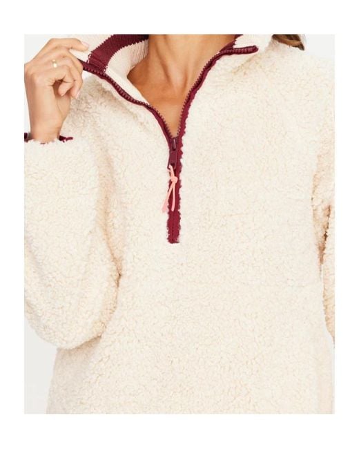 The Upside Red Harlow Fleece Sweatshirt