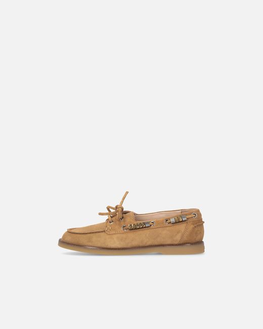 Pinko Brown Grace 01 Lace-Up Loafers