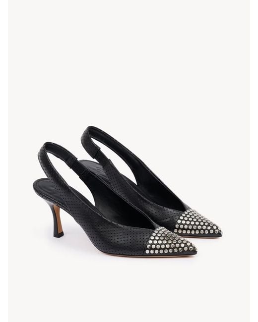 Chloé Blue Alba Pump