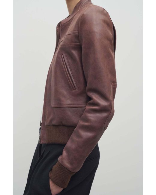 The Row Brown Bader Jacket