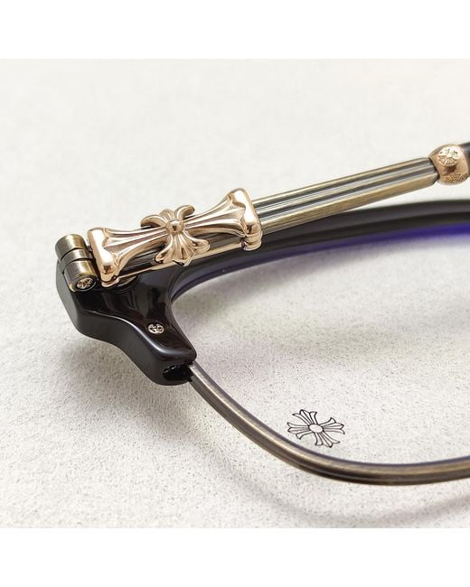 Chrome Hearts White Full Frame Plain Mirror for men