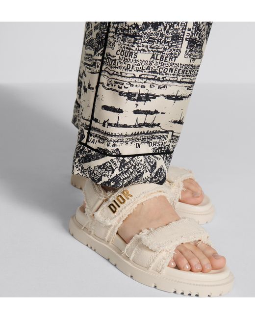Dior Natural Act Sandals