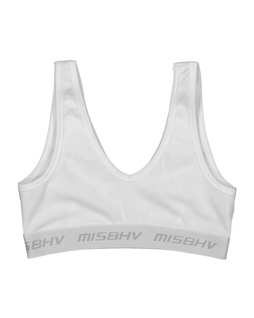 M I S B H V White Classic Bra