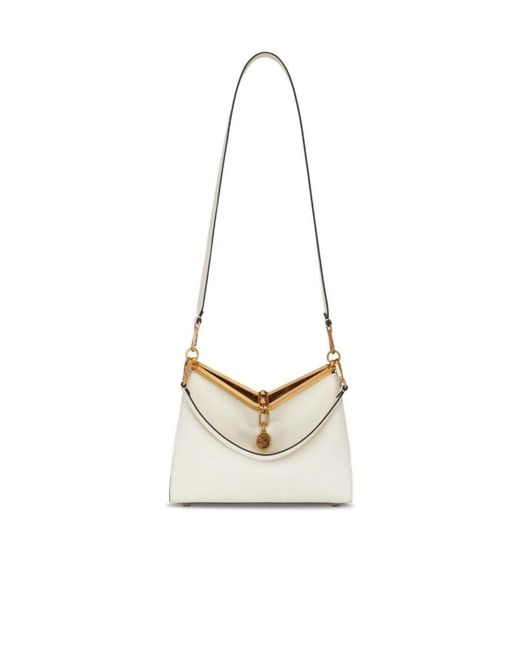 Etro White Vela Medium Shoulder Bag