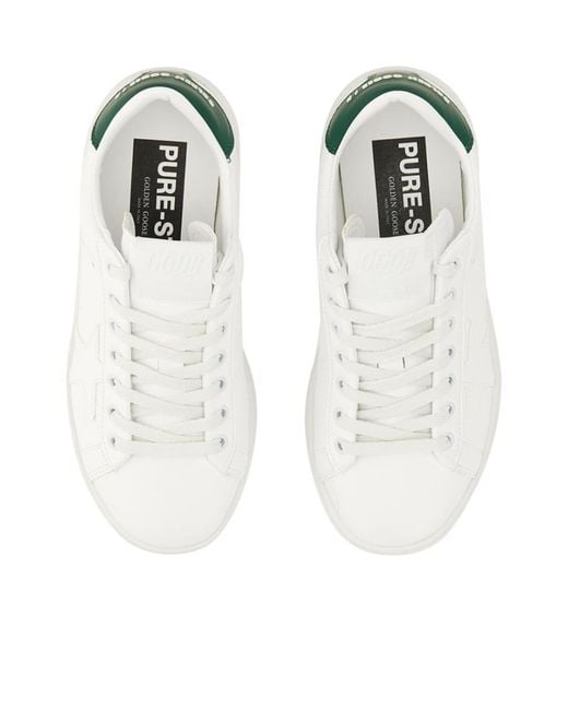 Golden Goose Deluxe Brand White Star Patch Low-Top Sneakers