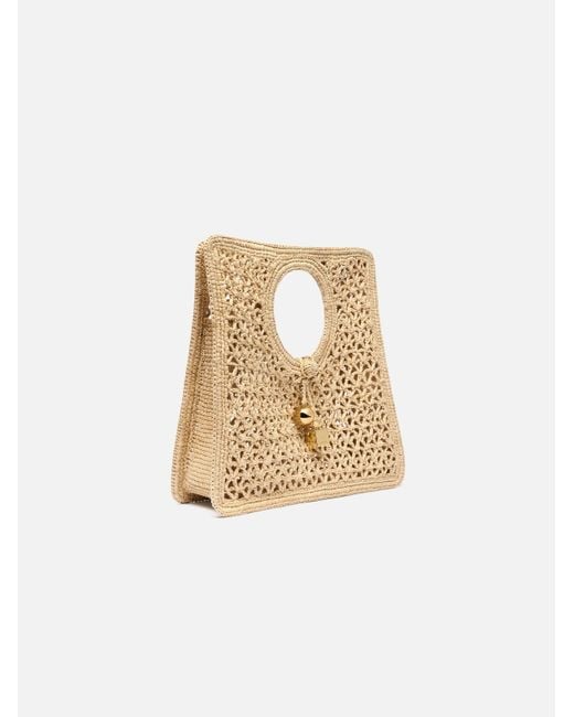 Jacquemus Metallic The Spiaggia Small Square Bag