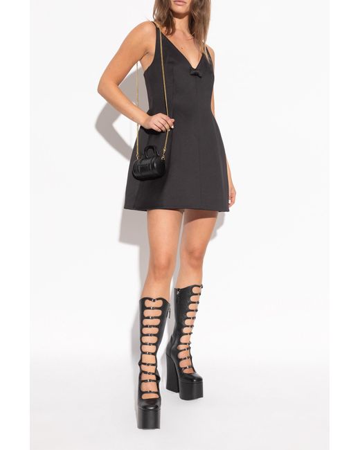 Marc Jacobs Black The Kiki Knee High Platform Boots