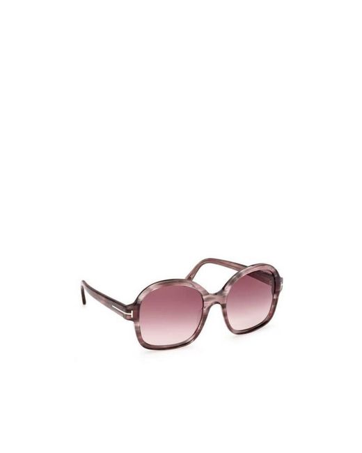 Tom Ford Pink Logo Sunglasses