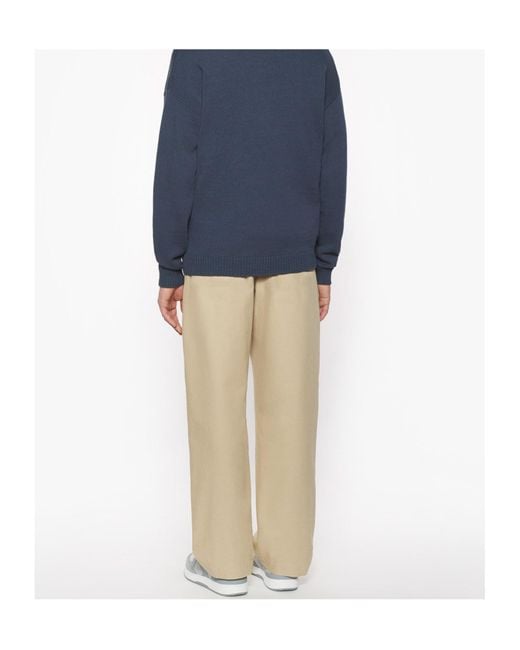 Maison Kitsuné Natural Maison Kitsuné Casual Chino Pants for men