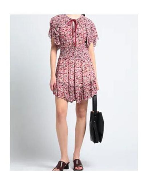 Isabel Marant Red Short Dresses