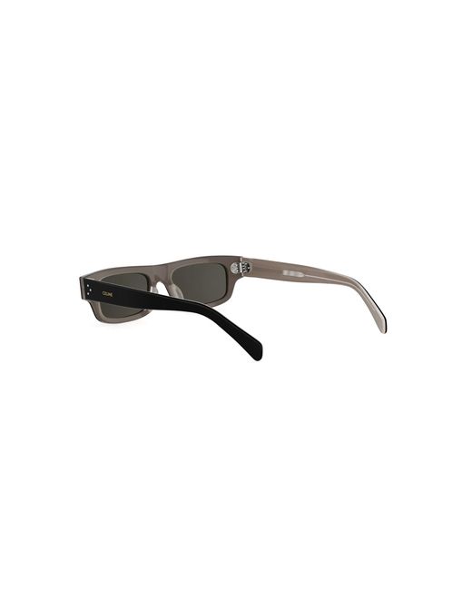 Céline White Full Frame Sunglasses for men