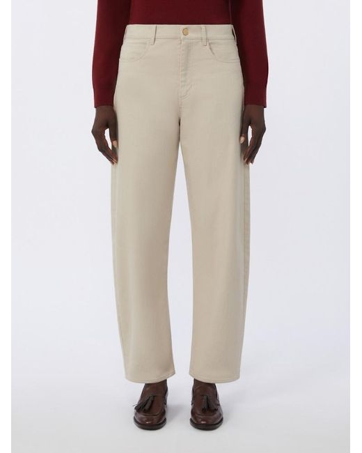 Max Mara White 'S Emily Straight Leg Jeans