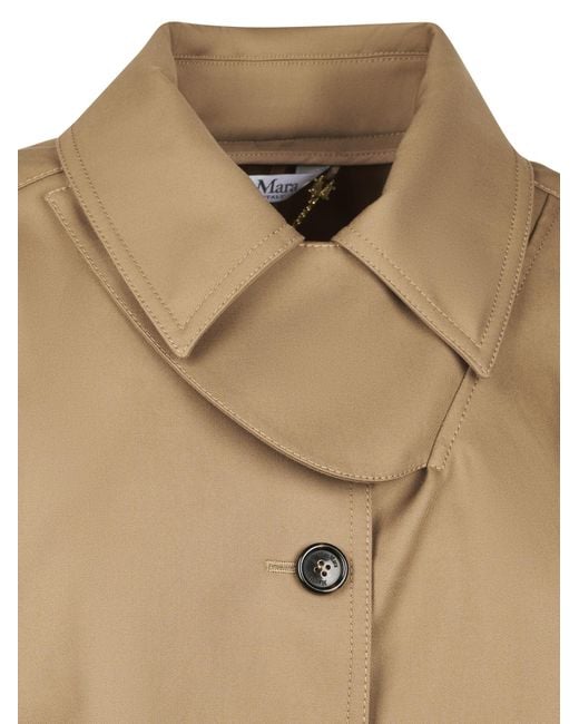 Max Mara Natural Buttoned Coat