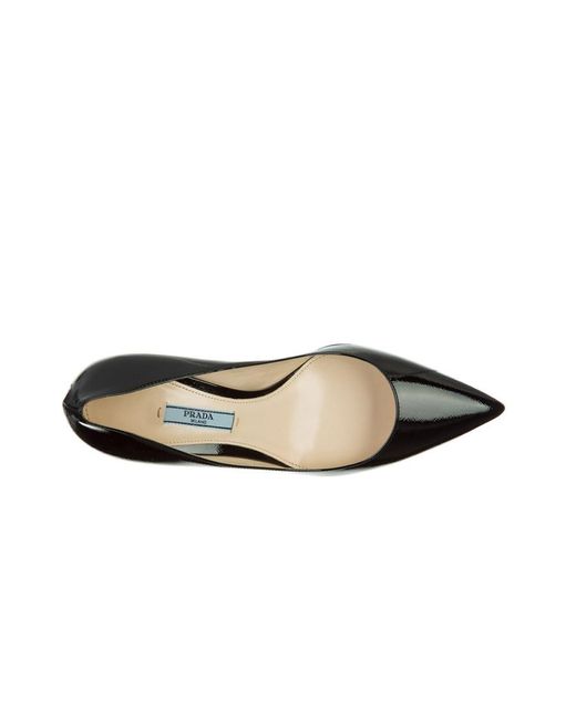Prada Black Pointed High Heels