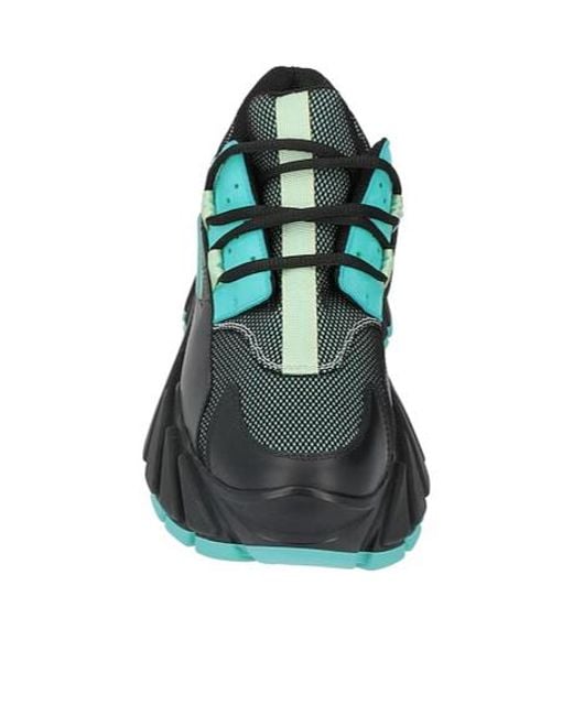 Maison Margiela Green Twotone Platform Sneakers