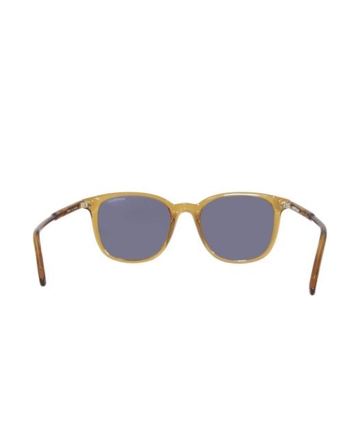 Montblanc Blue Eyewear Sqaure Frame Sunglasses for men