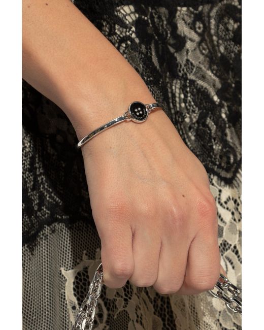 Marc Jacobs White Logo Bracelet