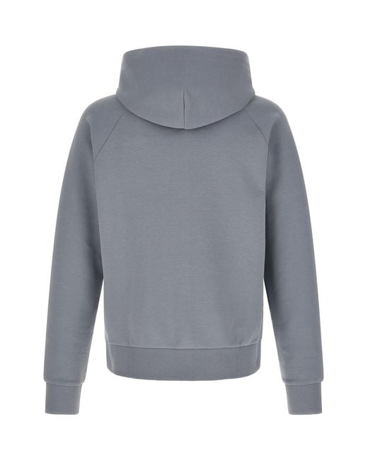 Boss Gray Long-Sleeve Hooded Sweatshirt for men