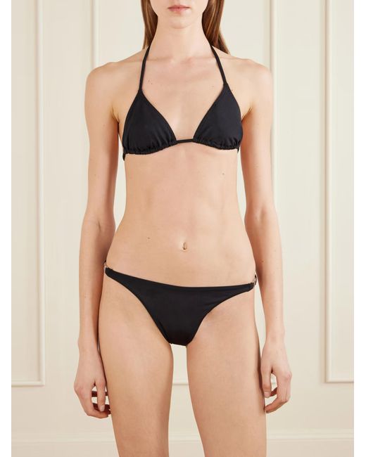 Staud Blue Espa Bikini Briefs