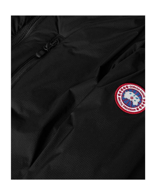 Canada Goose Black Stand-Collar Padded Jacket for men