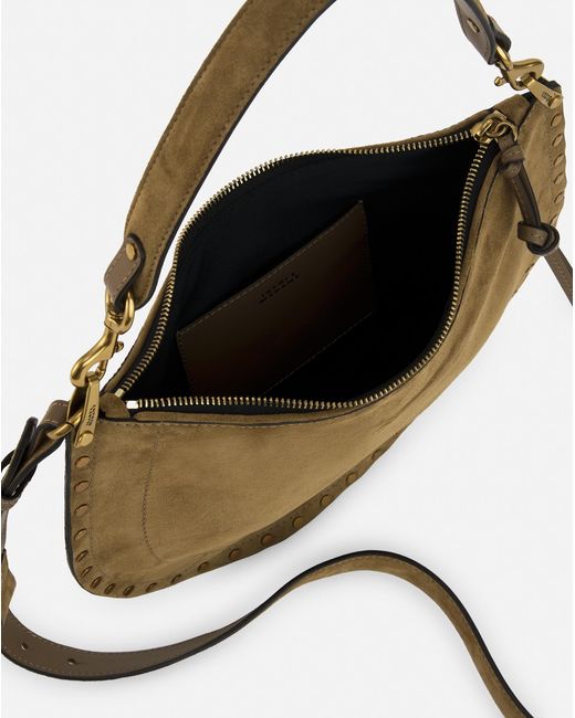 Isabel Marant Multicolor Oskan Logo Stamped Crossbody Bag