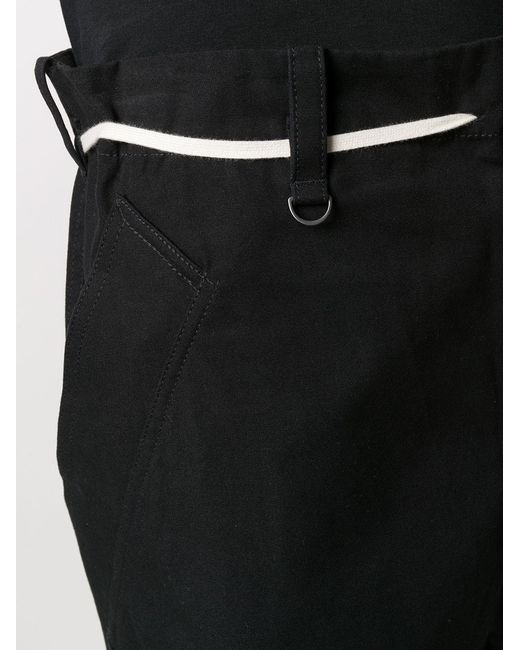 Y-3 Black Track Shorts for men