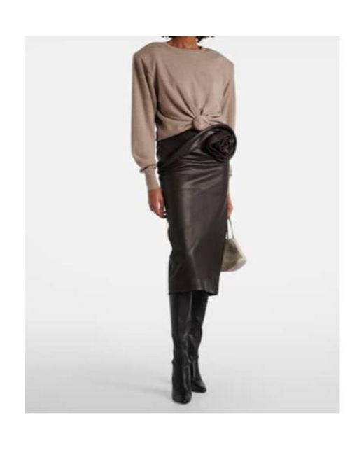 Magda Butrym Black Leather Knee-High Boots