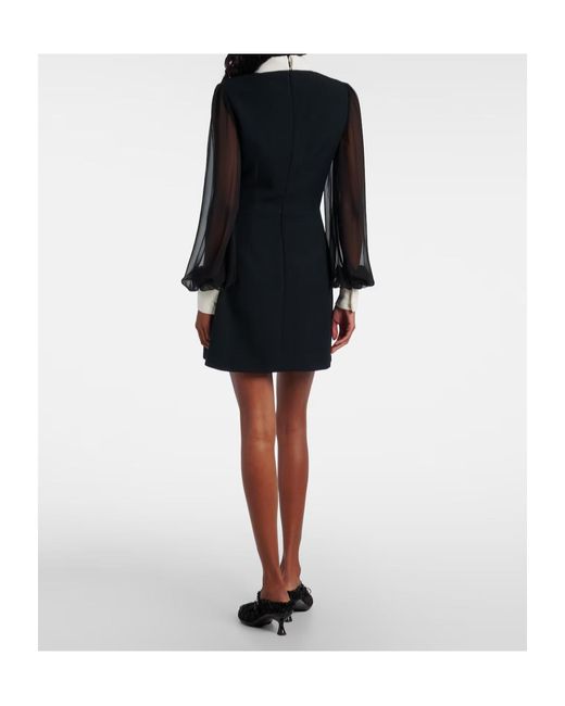 Safiyaa Black Karena Minidress