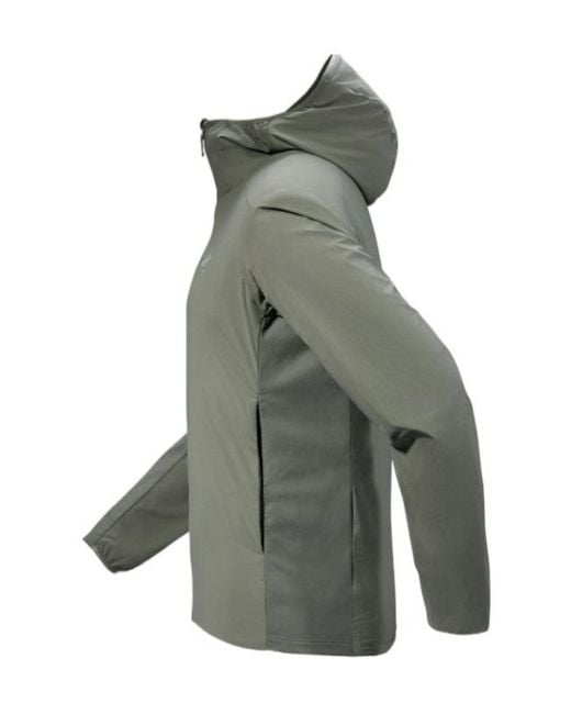 Arc'teryx Gray Atom Sl Hoody for men
