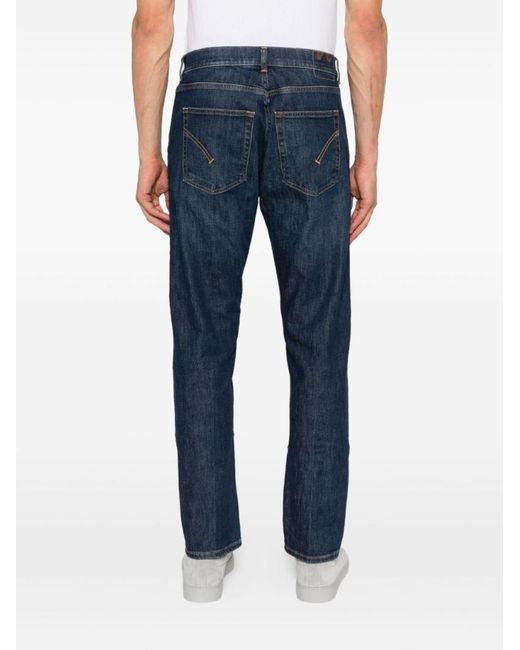 Dondup Blue Jeff Carrot Jeans for men