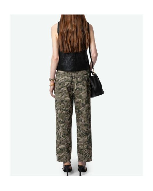 Zadig & Voltaire Gray Pilote Pants