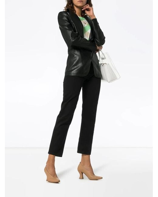 Totême Black High-Rise Jeans