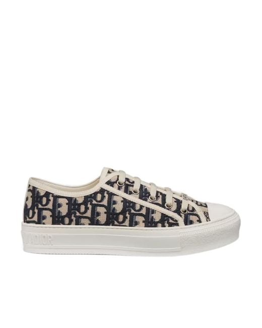 Dior White Walk'N' Sneaker