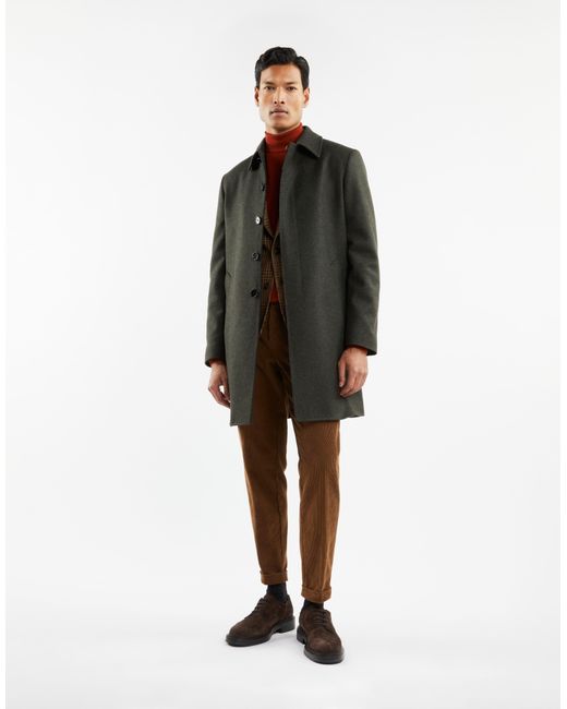 Fay Gray Classic Overcoat for men