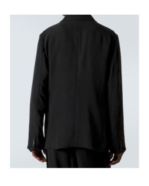 Giorgio Armani Blue Asv Blazer for men