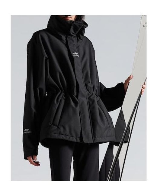 Balenciaga Black 3B Sports Icon Ski Jacket