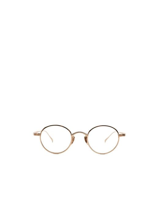 Cazal White Full Frame Plain Mirror for men