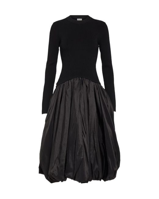 Jonathan Simkhai Black Long-Sleeved Dress