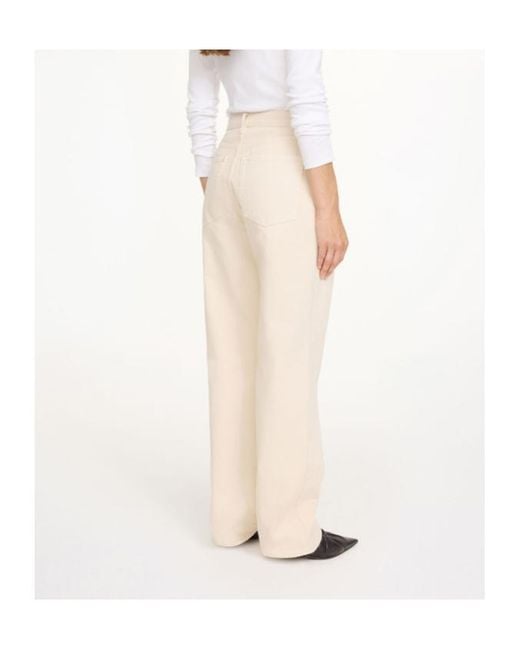 By Malene Birger Natural Chicago Cotton Jeans